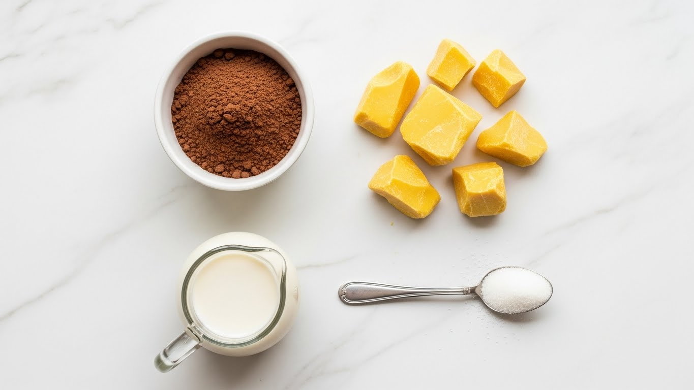 Common ingredients and sweeteners