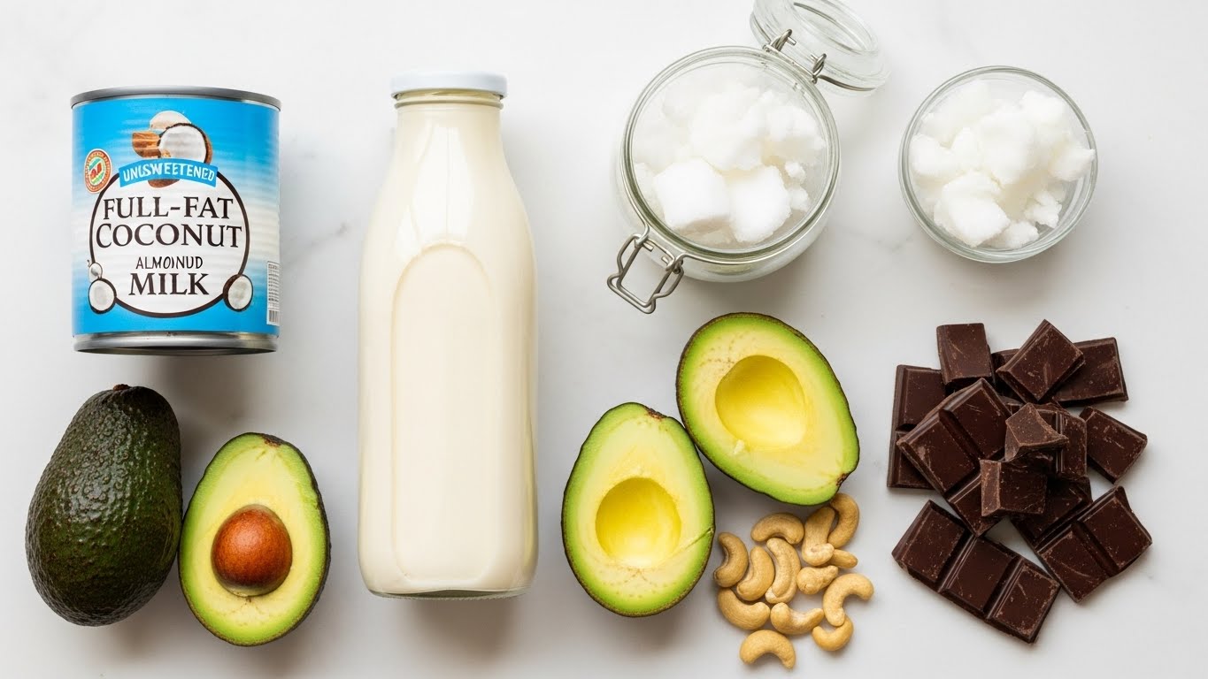 Essential dairy free ingredients to keep on hand