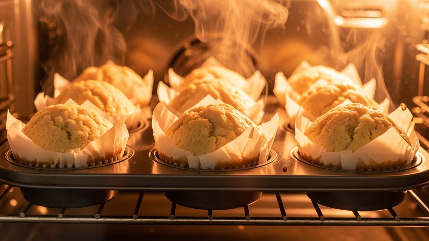 Tricks for tall muffin tops