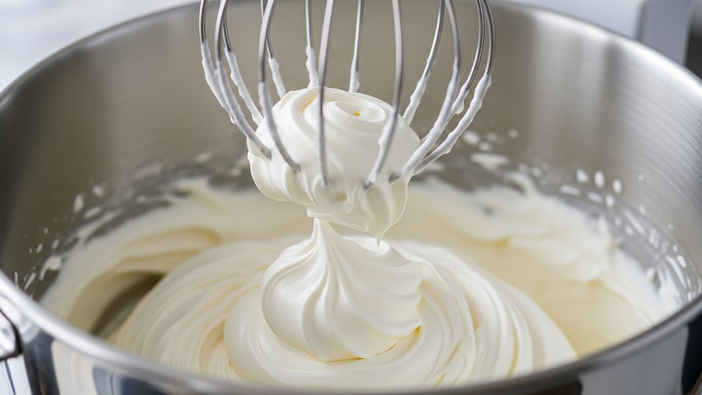 Whipping the Mascarpone Chantilly