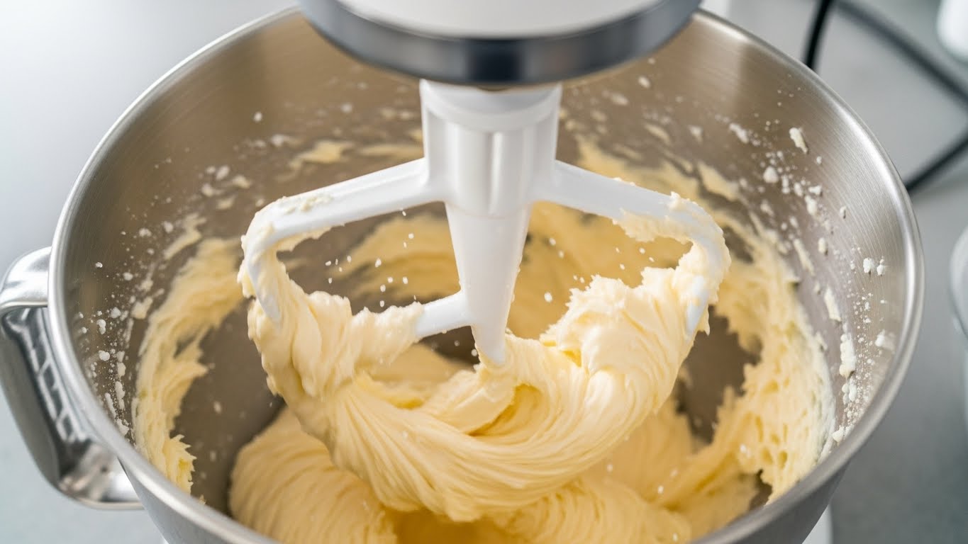 Step-by-step mixing and baking